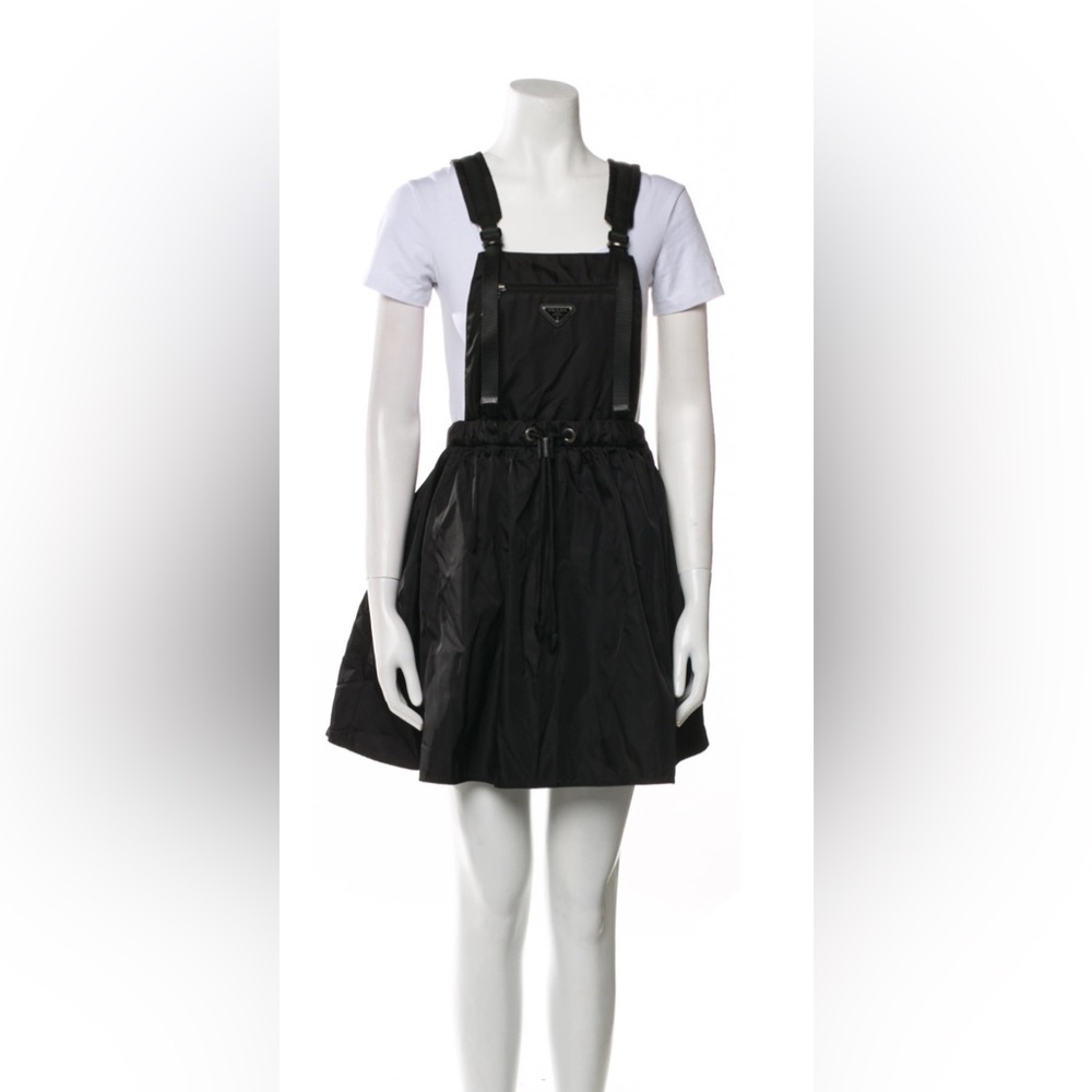 Prada Re-Nylon Gabardine Mini Dress